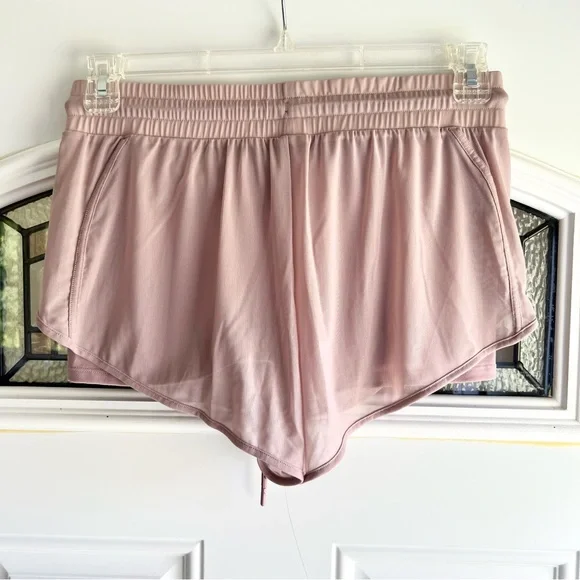 ALO Yoga Mauve Athletic Shorts - Picture 2 of 4